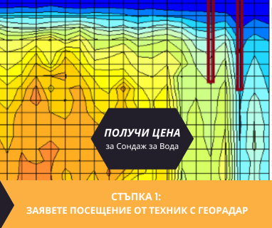 Геофизично проучване на вода с георадари преди изграждане на сондаж за вода в имот за Абланица 4645 с адрес Абланица община Велинград област Пазарджик, п.к.4645.